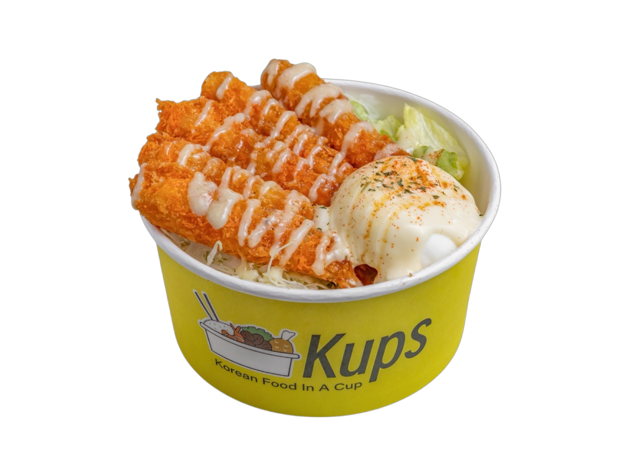 Tempura Shrimp Rice Kup