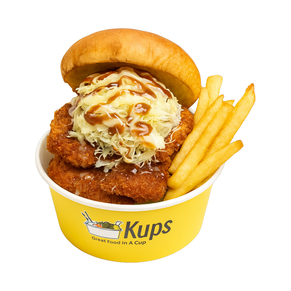 Double Chicken Katsu Burger