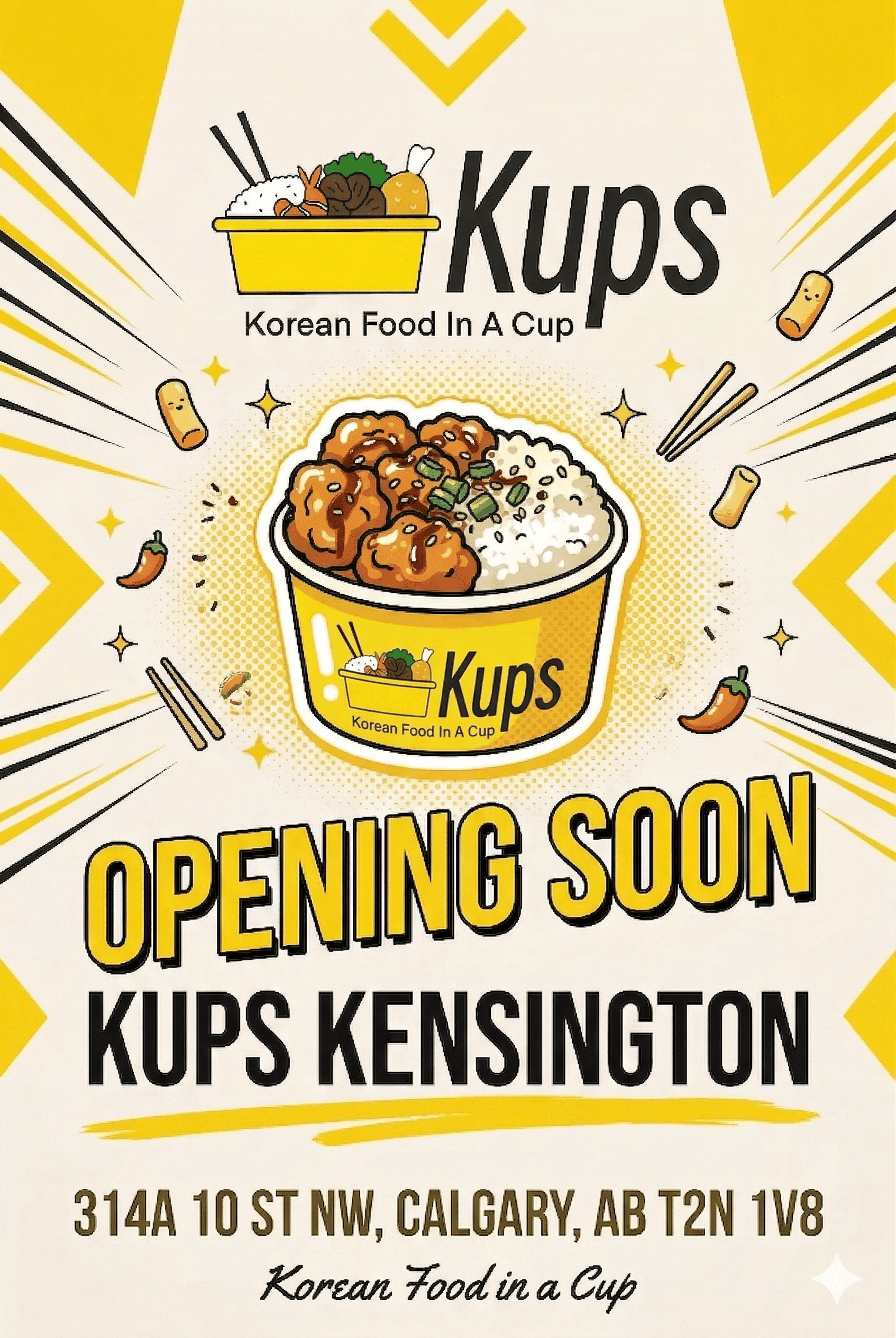 Kups Kensington Opening Soon